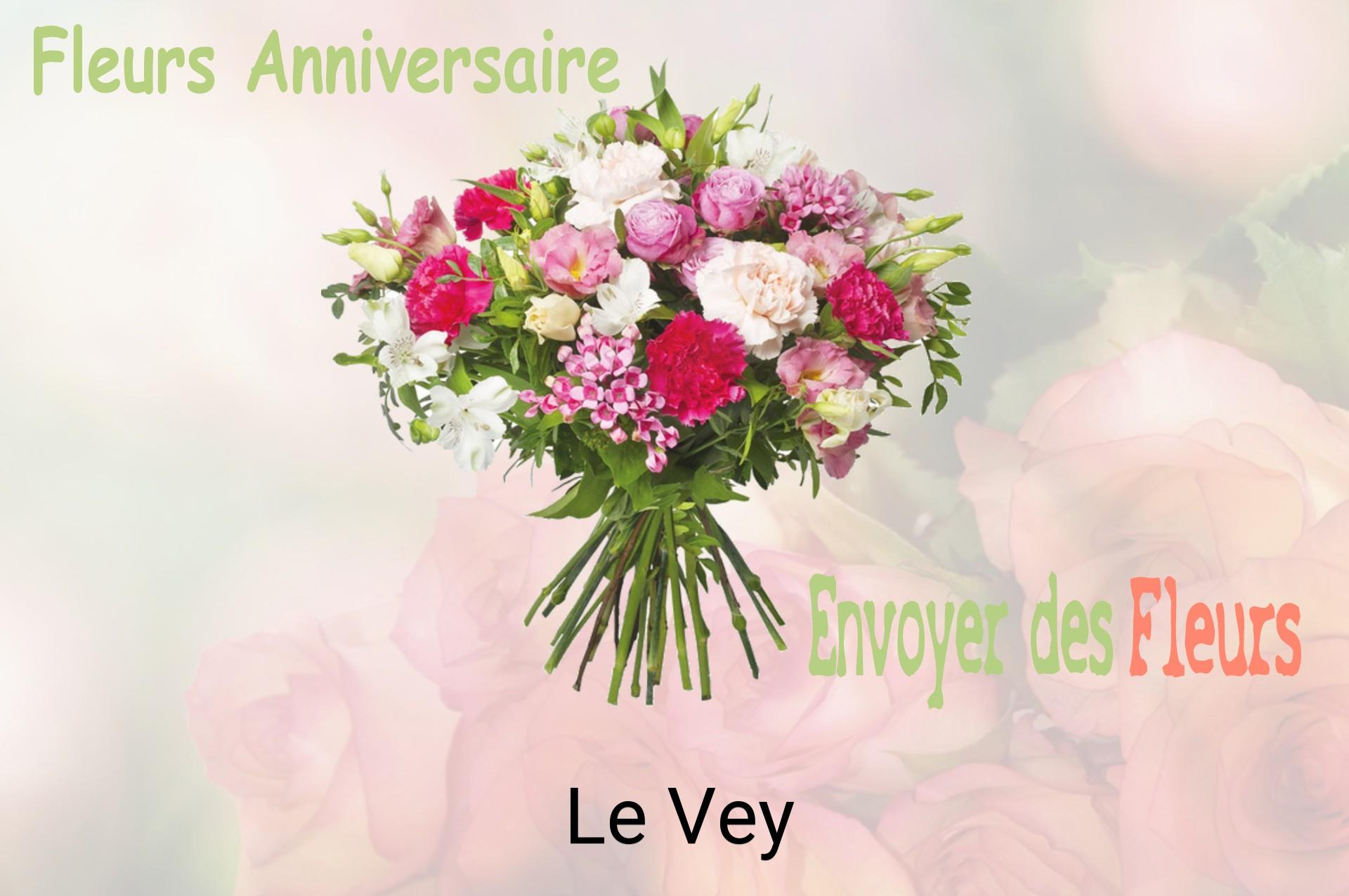Bouquet de fleurs d’anniversaire livré à Le Vey