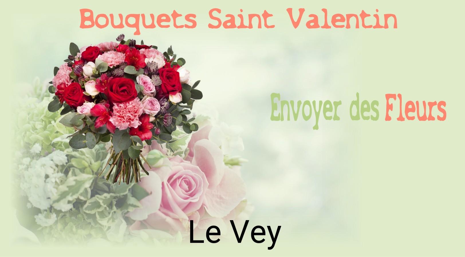 Roses de Saint-Valentin livrées à Le Vey